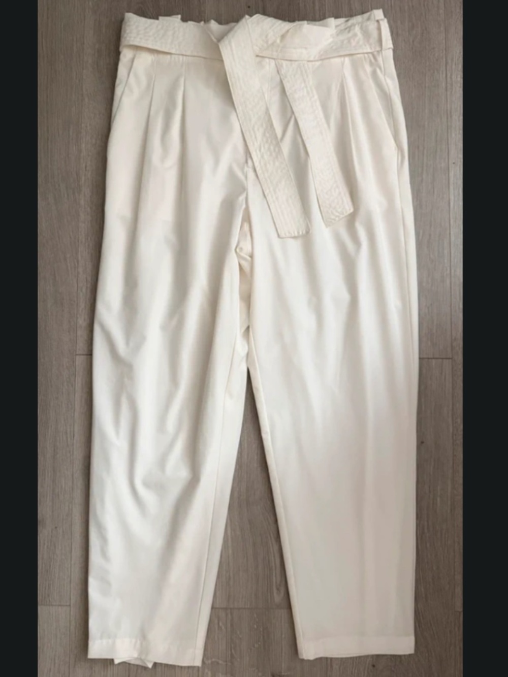 Calvin Klein Medium Cream Colored Lined Dress Pants NWOT